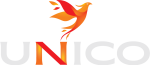 Unico logo wersja jasna